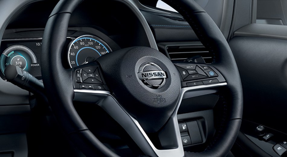 Nissan Leaf steering wheel