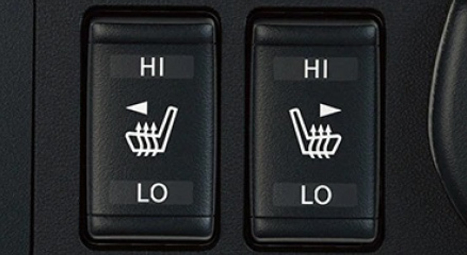 Nissan LEAF Seat Temperature control