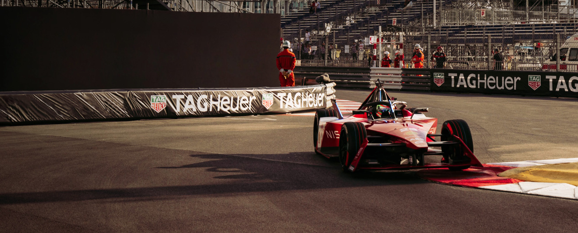 Foemula E car racing