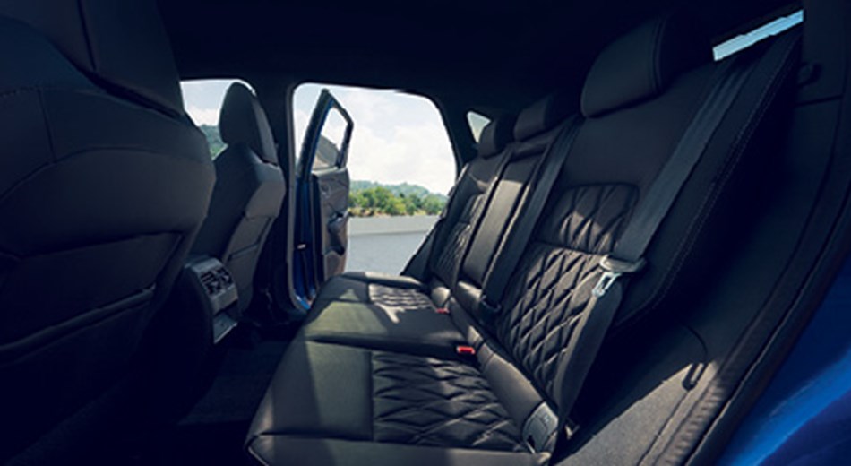A more spacious interior-Vehicle Feature Image